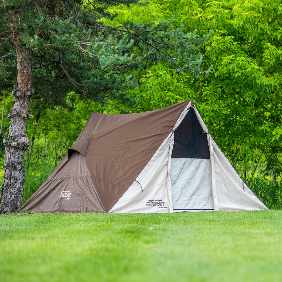 Pop-Up A-Frame Camping Tent source view 3