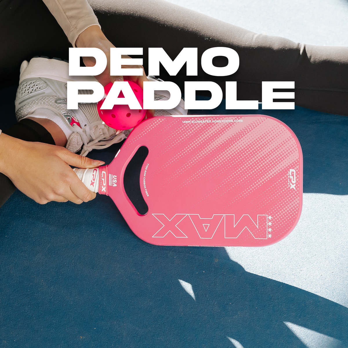 Pickleball Paddle Max (Pink) option