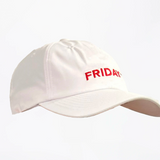 White Performance Hat (Red Logo)