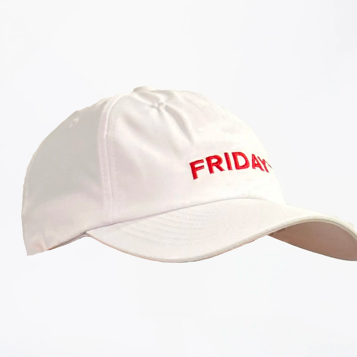Pickleball Hat White Performance Hat (Red Logo) option