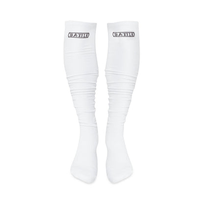 Football Socks White / Adult S/M option
