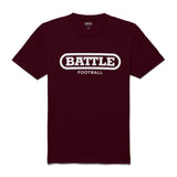 Maroon / White