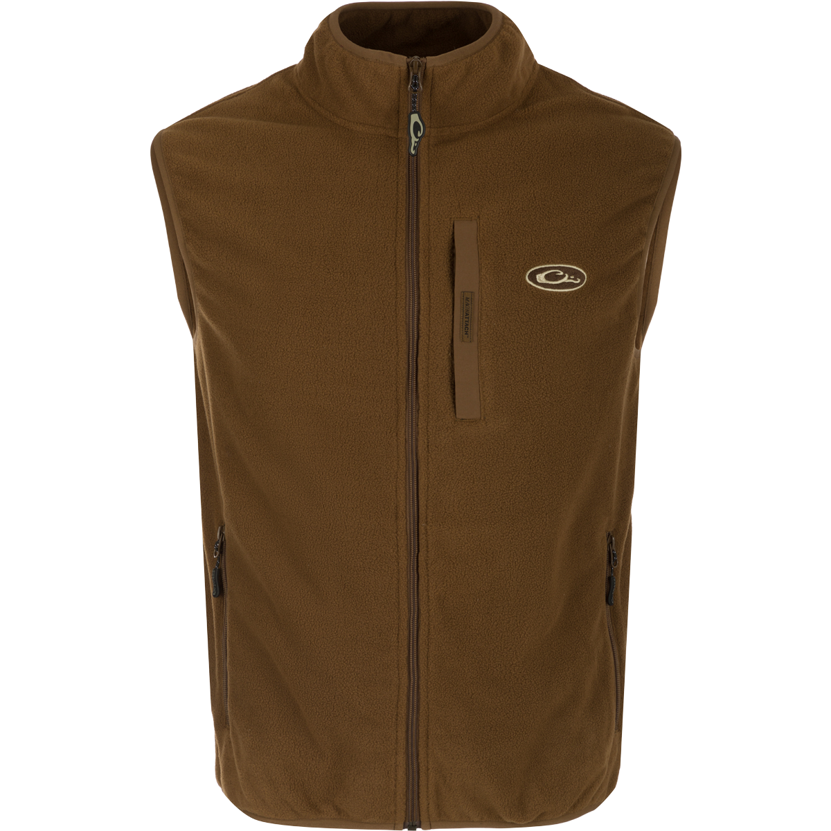 Men's Fleece Vest Cocoa / Small option