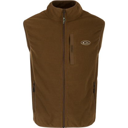 Men's Fleece Vest Cocoa / Small option