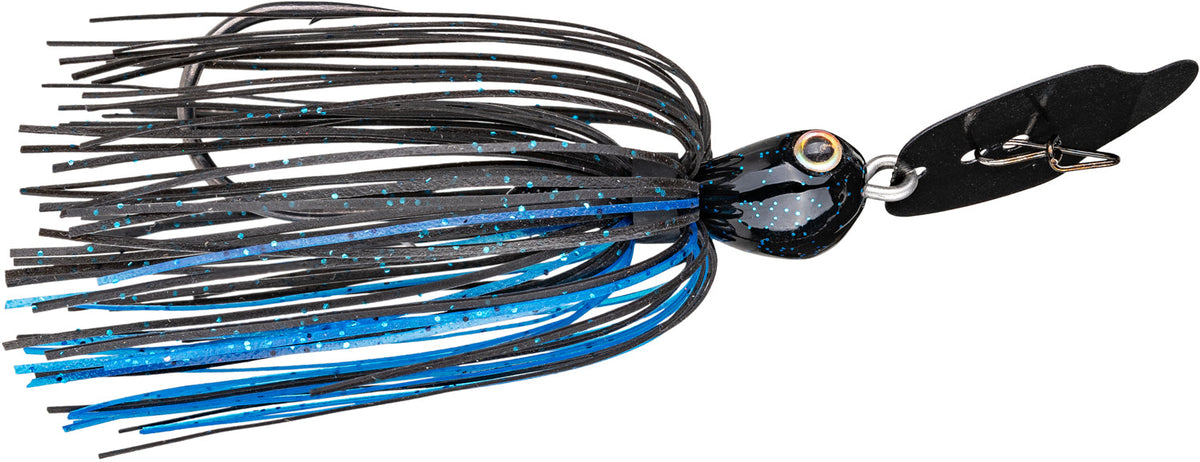 Bladed Jig Black Blue / 3/8 oz option
