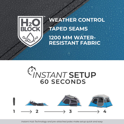 Lighted Instant Cabin Tent source view 4