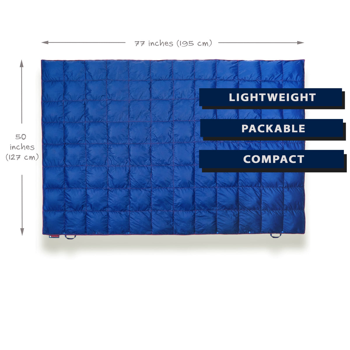 Packable Down Camping Blanket source view 4