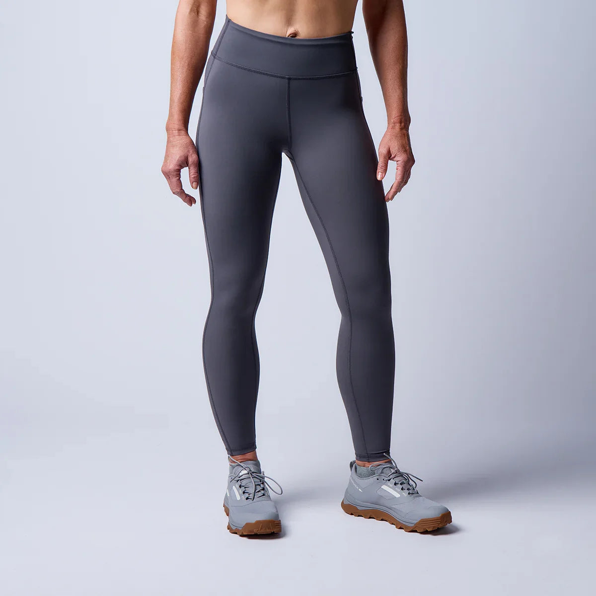 Women's Training Leggings Pockets / Charcoal / 2 option
