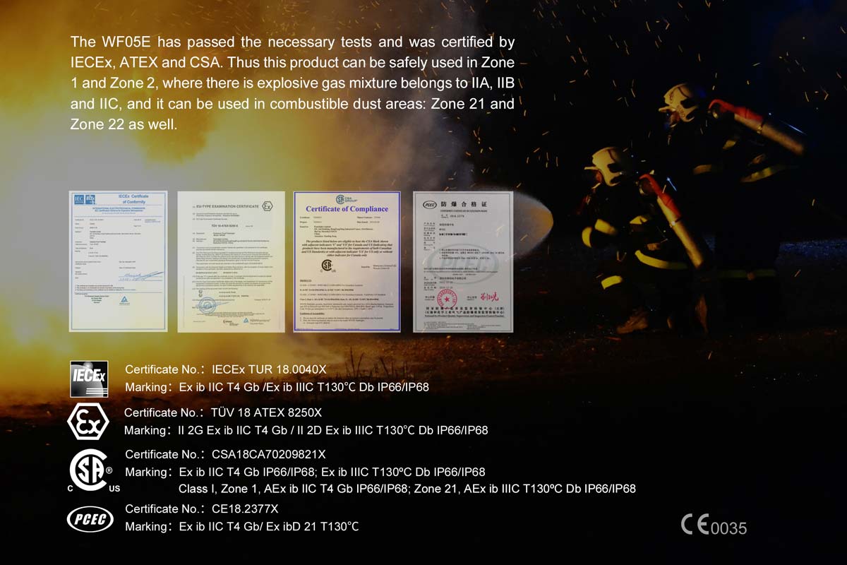 Intrinsically Safe Flashlight source view 4