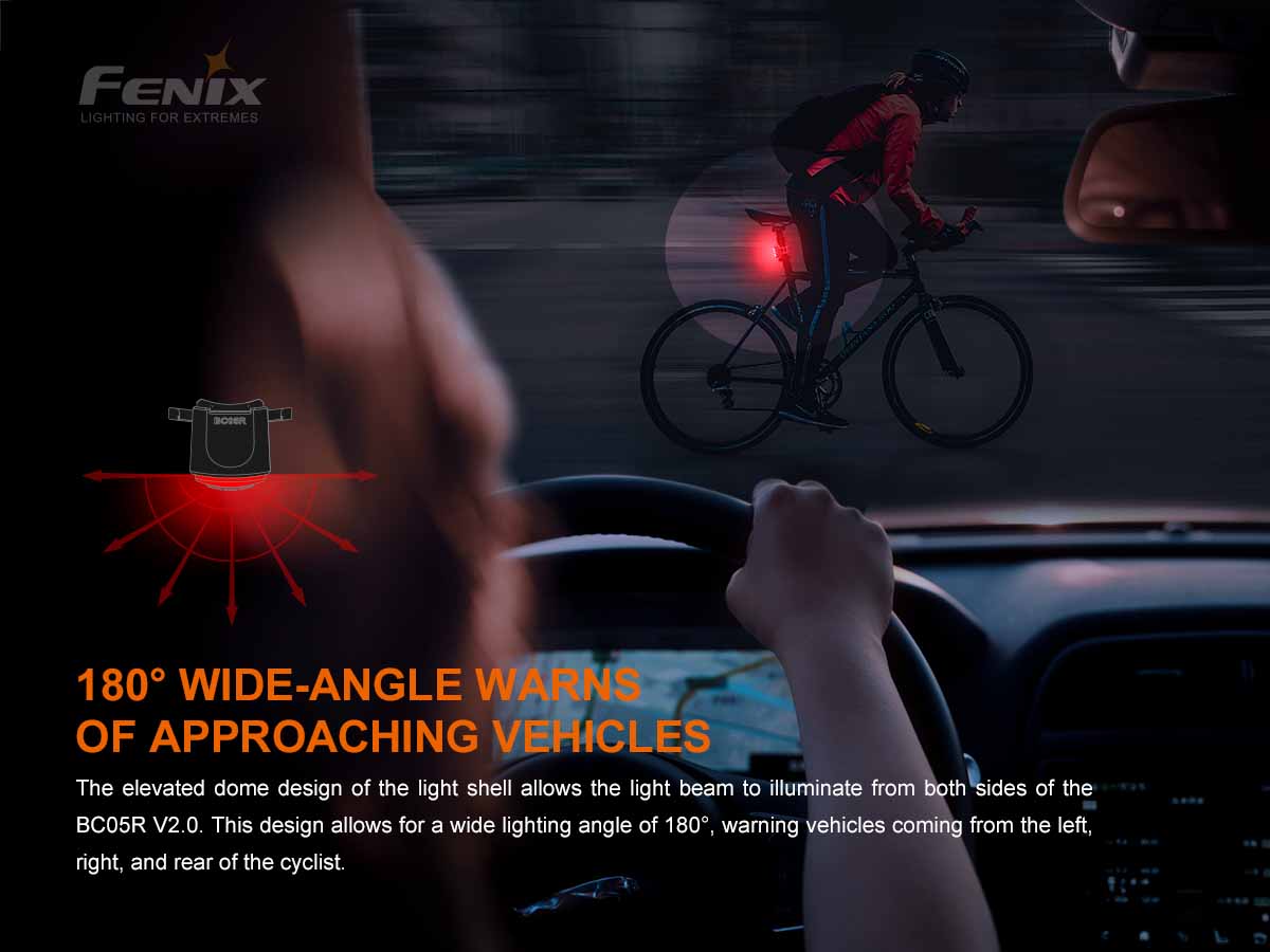 Rechargeable Bicycle Taillight source view 4