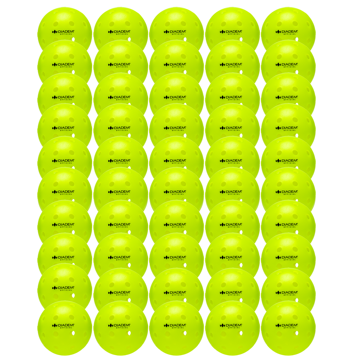 Outdoor Pickleball Ball Pack 50 / Neon option