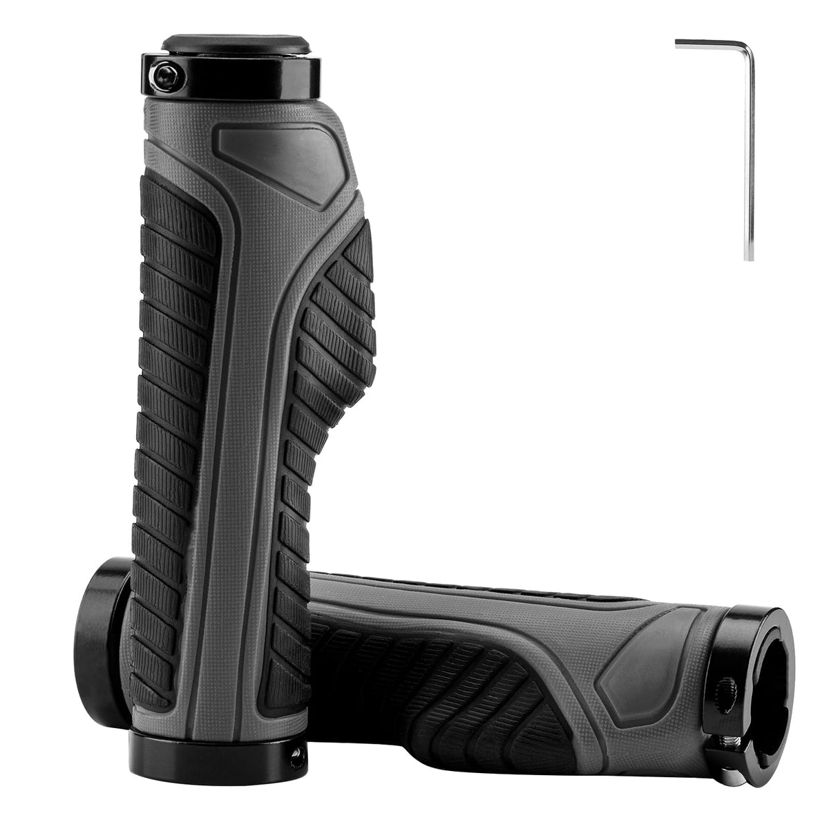 Bike Handlebar Grips Grey option