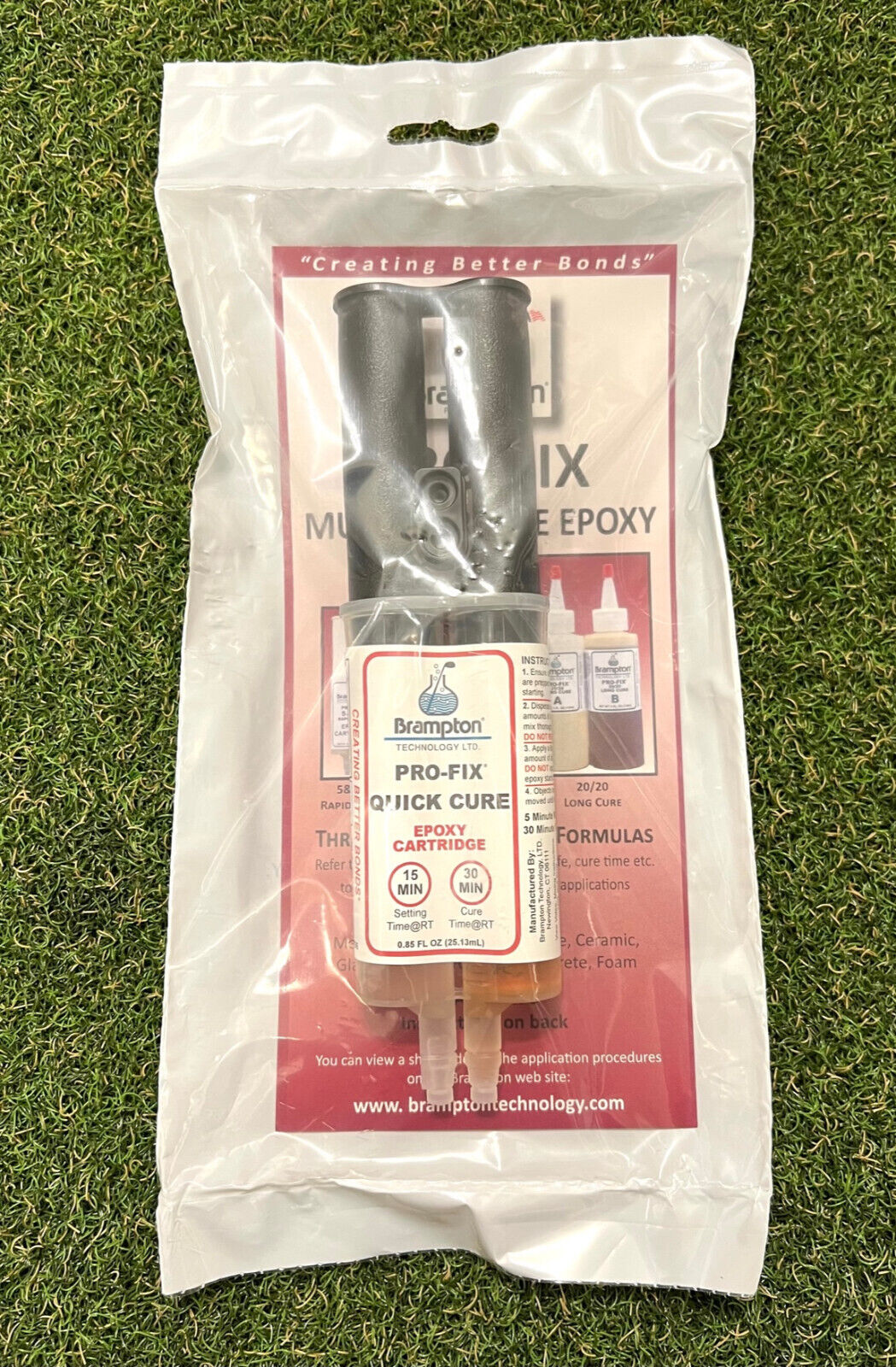 Golf Shafting Epoxy 0.85oz Cartridge (Bagged w/ Instructions) option