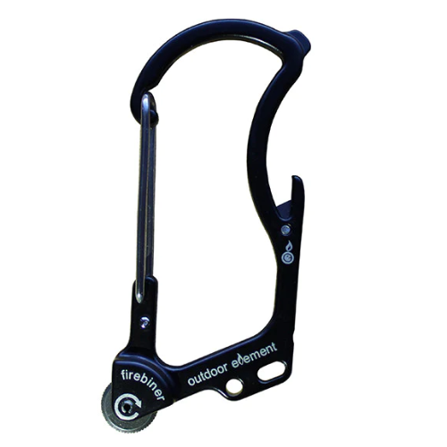 Fire-Starting Multitool Carabiner Black option