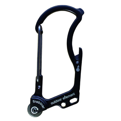 Fire-Starting Multitool Carabiner Black option