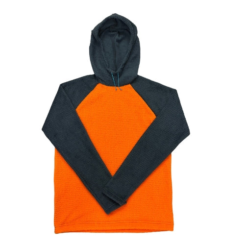 Cold-Weather Active-Insulation Hoodie Tangie & Navy 120gsm / Large option