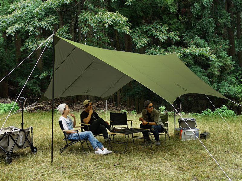 Hexagonal Camping Tarp source view 4