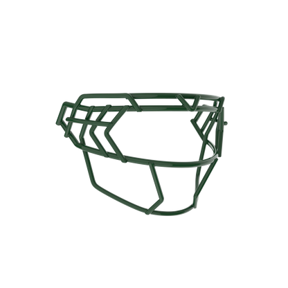 Football Helmet Facemask Dark Green / Carbon Steel option