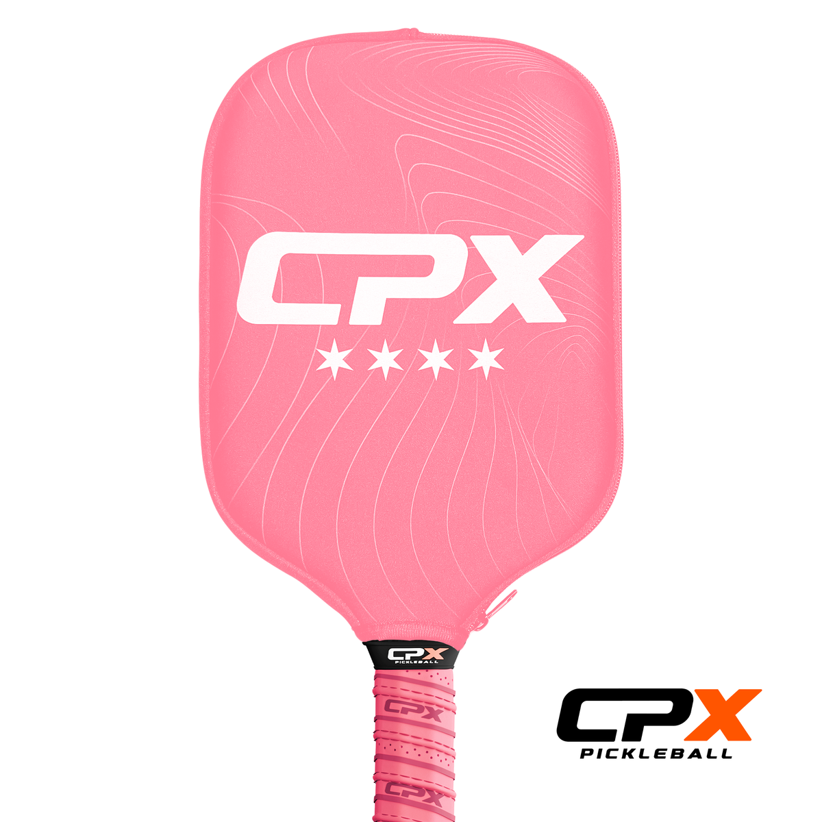 Pickleball Paddle Cover Pink Max Cover option