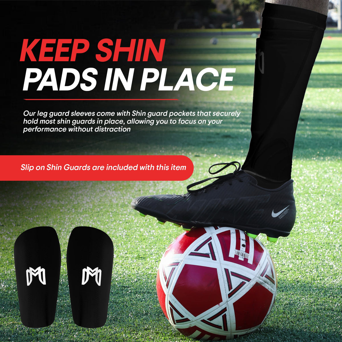 Soccer Shin Guard Sleeves source view 4
