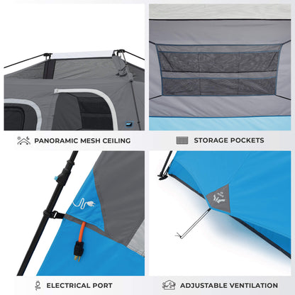 Lighted Instant Cabin Tent source view 5