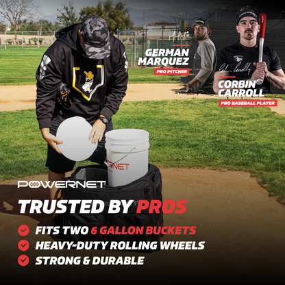 Rolling Baseball Coach Bag source view 5