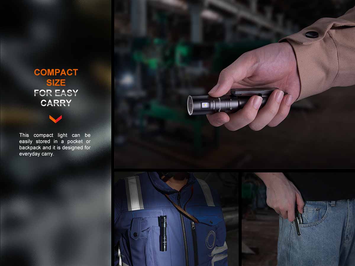 Rechargeable EDC Flashlight source view 5