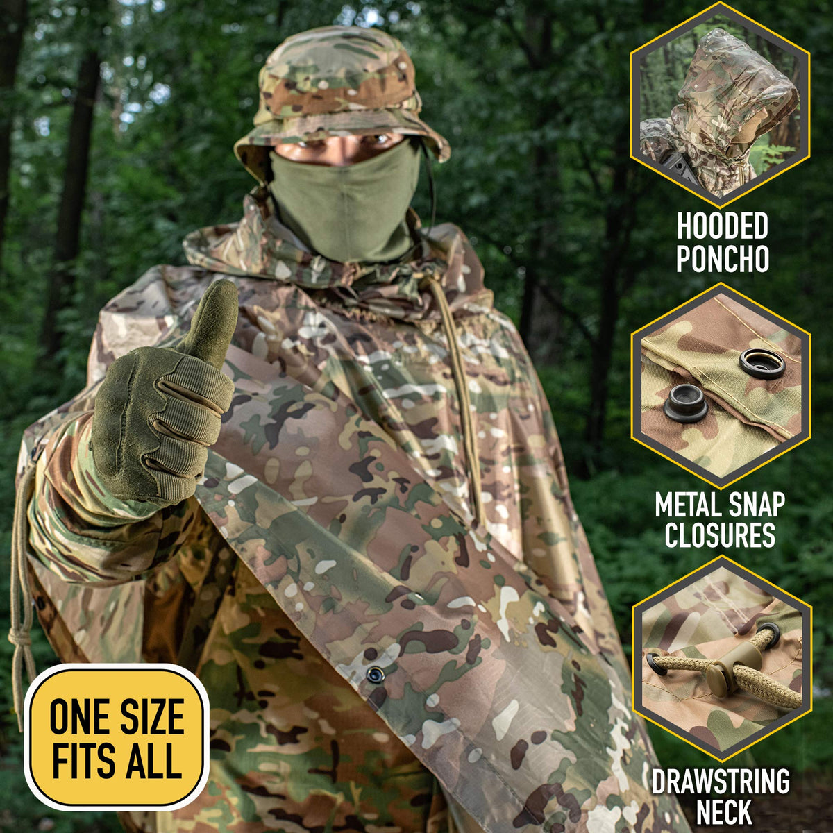 Waterproof Poncho source view 5