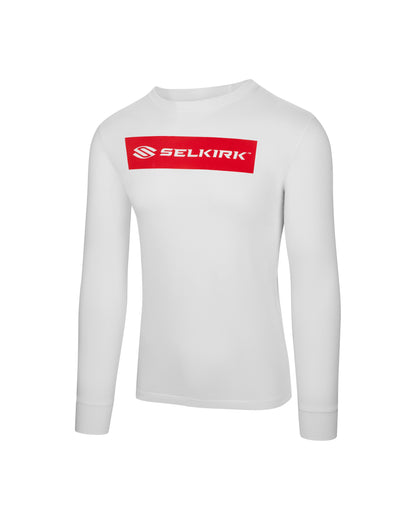 Cotton Long Sleeve Pickleball T-Shirt White / XS option