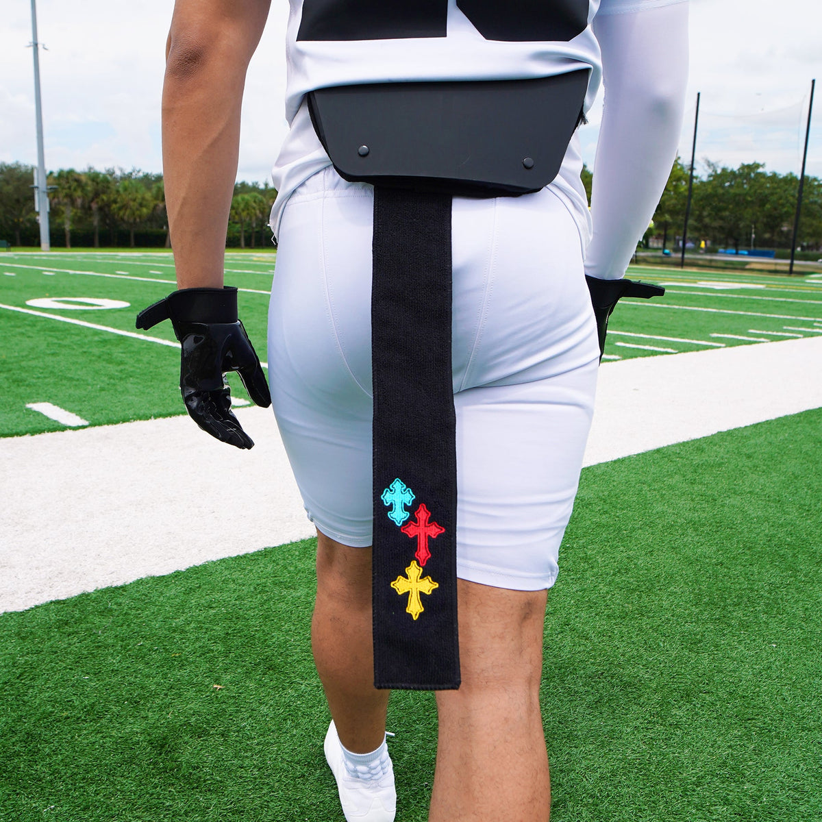 Thin Football Towel source view 5