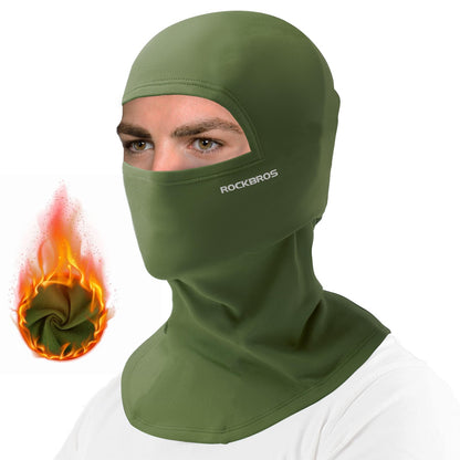 Balaclava Mask Deep-Green / None option