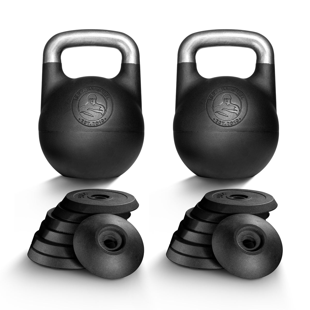 Adjustable Kettlebell 12-32 KG Adjustable Kettlebell / Black / Pair (Save 10%) option