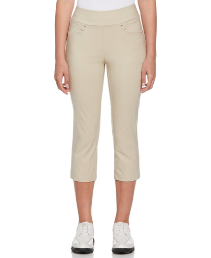 Women's Golf Capri Pants Silver Lining / XS option