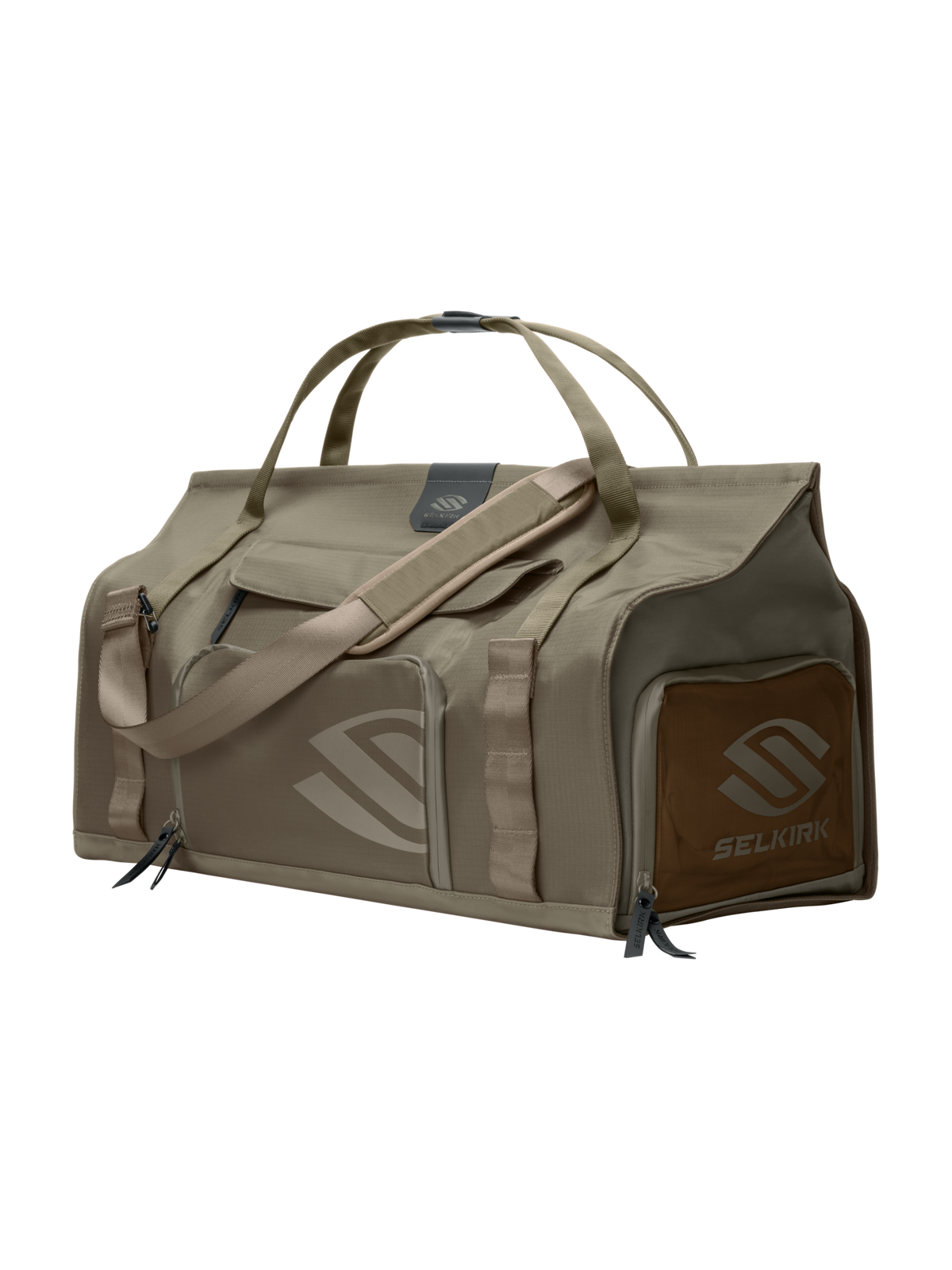 Pickleball Duffle Bag Earth Gray option