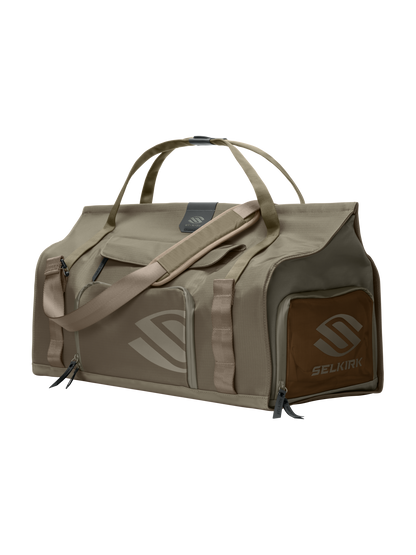 Pickleball Duffle Bag Earth Gray option