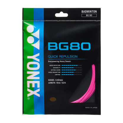 Badminton String Neon Pink option