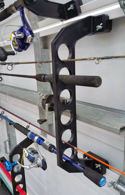 Garage Door Fishing Rod Rack source view 5