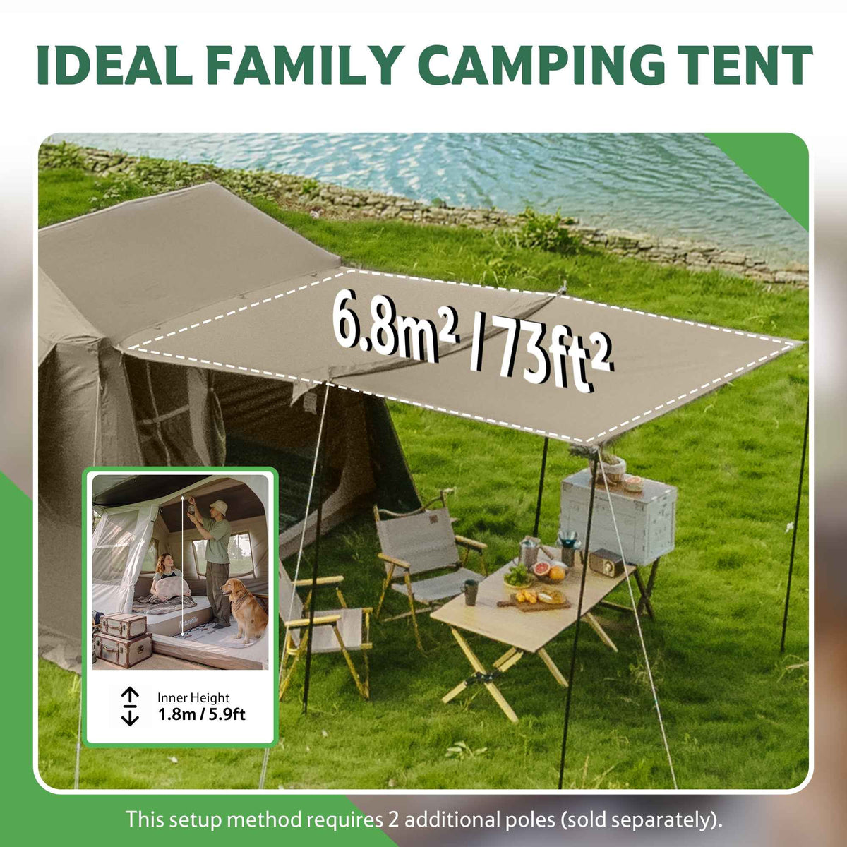 Instant Cabin Tent source view 5