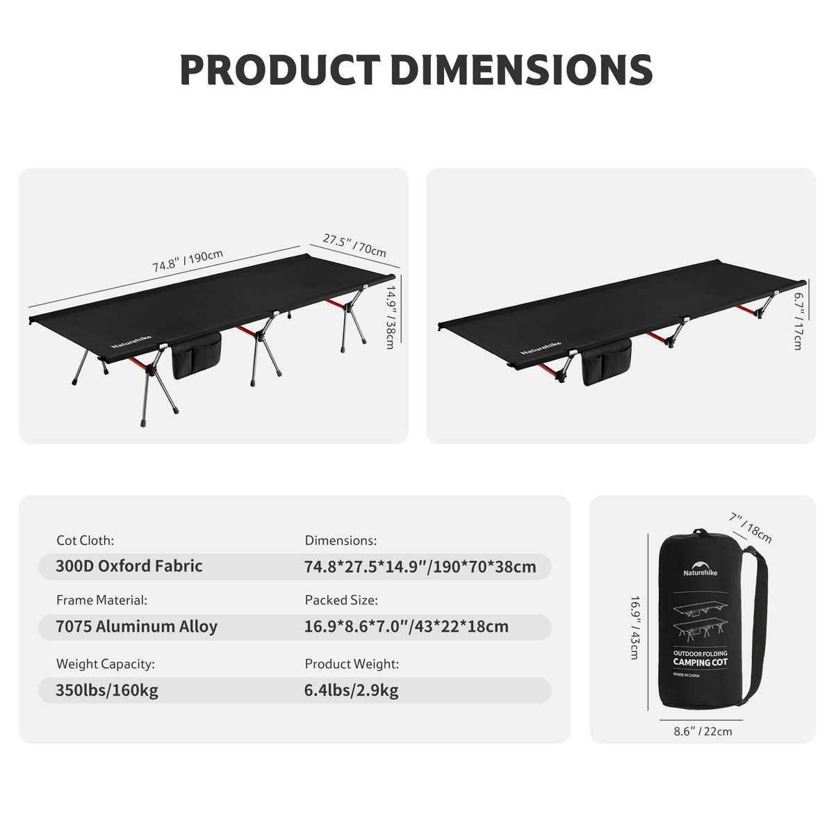 Camping Cot source view 5