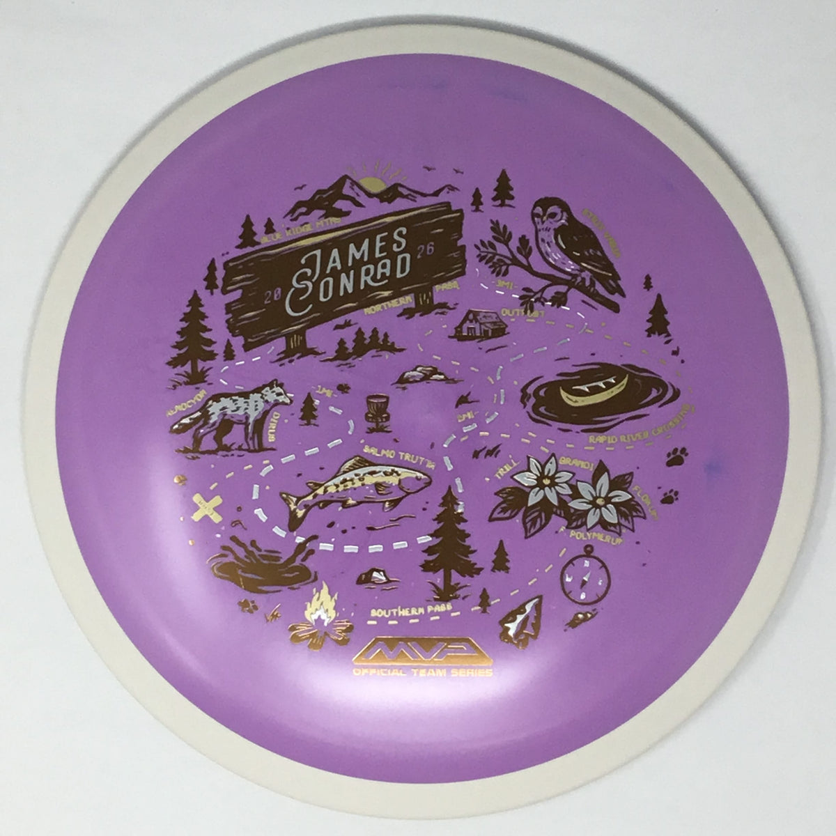 Distance Driver Purple / Fission / 164g option