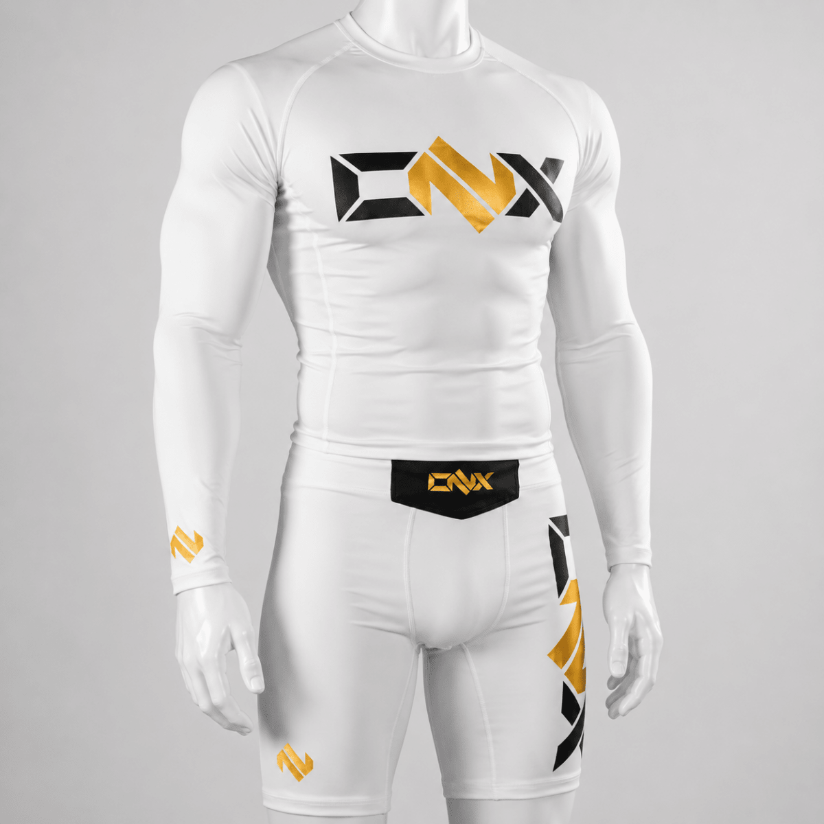 MMA Compression Shorts S / WHITE option