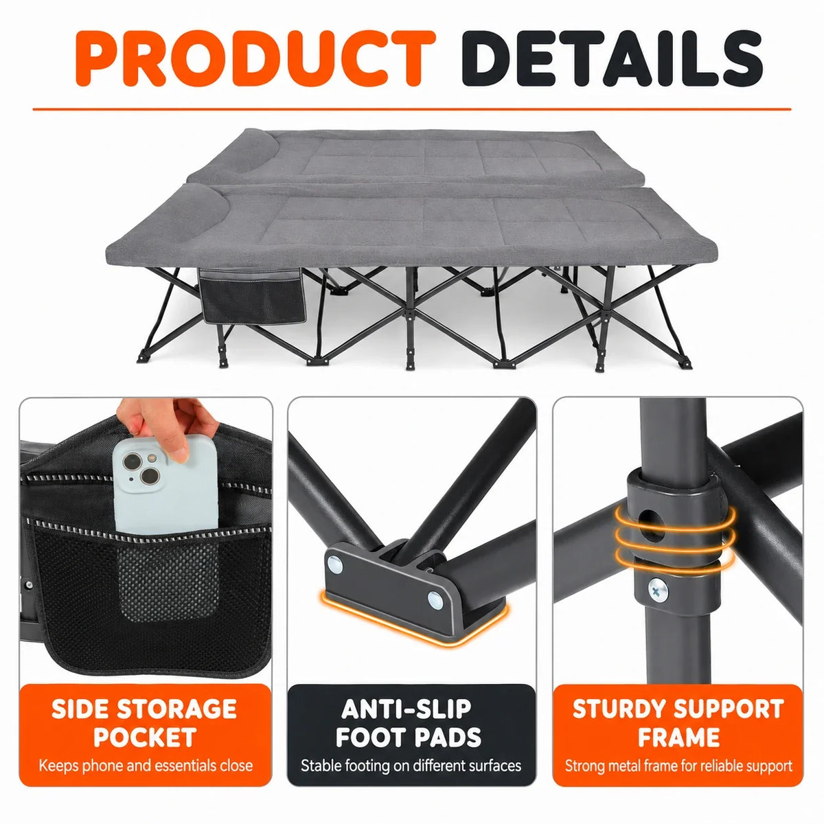 Camping Cot source view 6