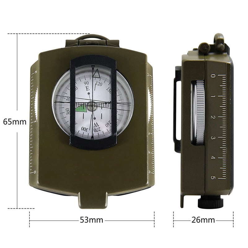 Lensatic Compass source view 6