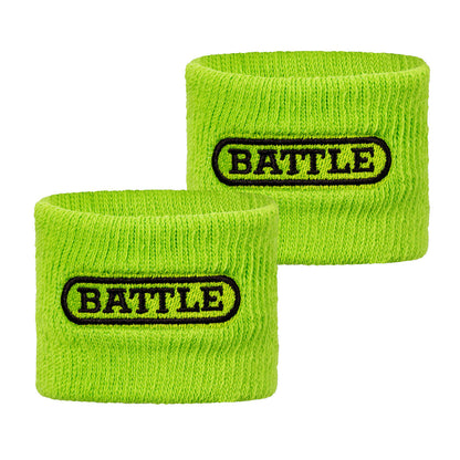 Football Wrist Bands Neon Green option