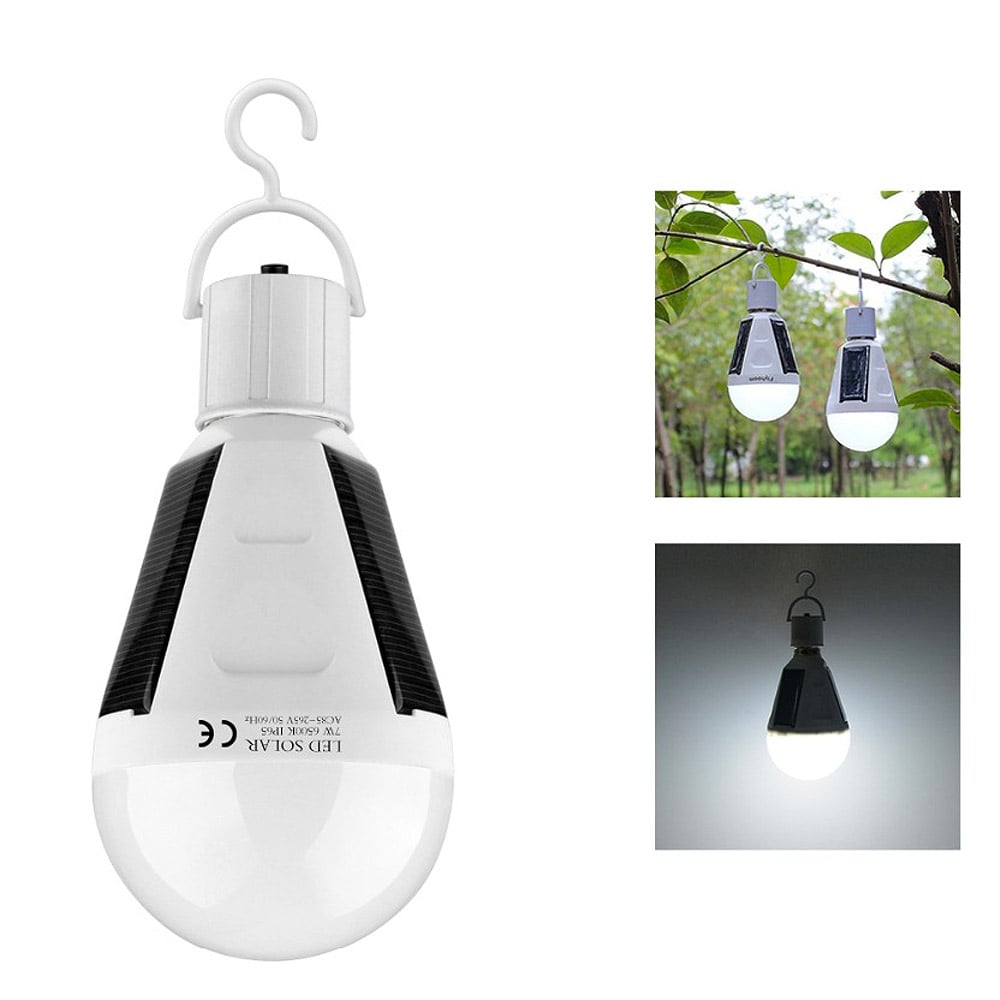 Solar Rechargeable LED Light Bulb source view 6