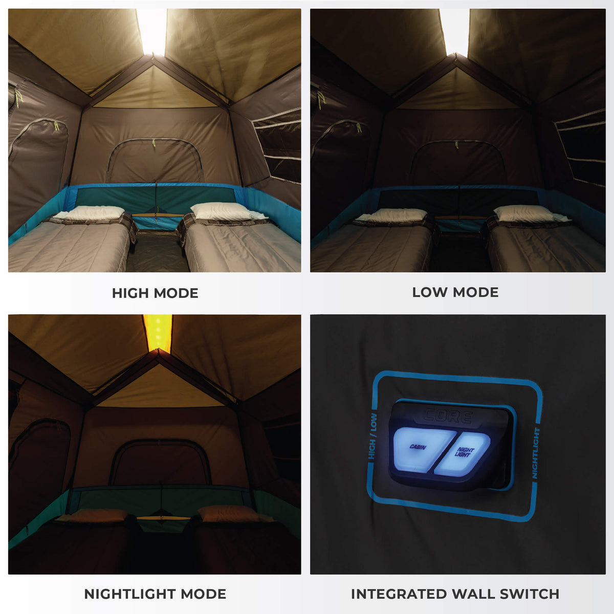 Lighted Instant Cabin Tent source view 6