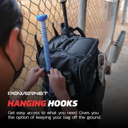Rolling Baseball Softball Bag source view 6