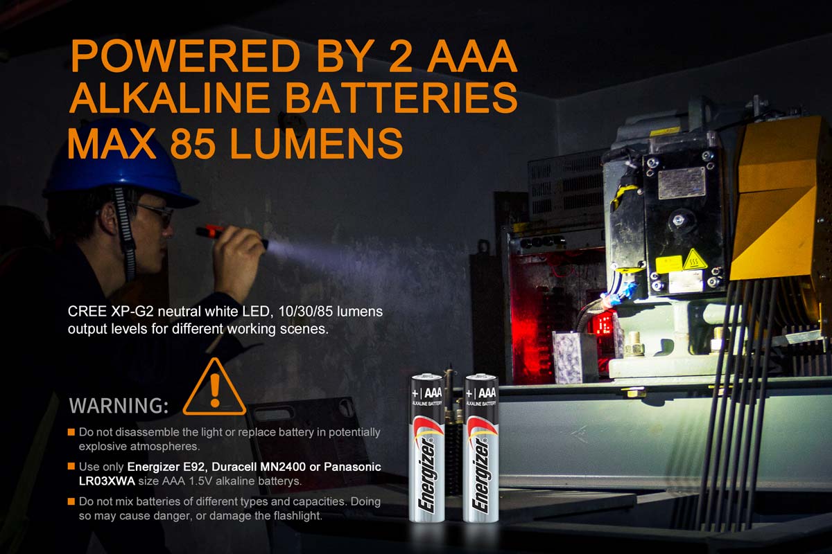 Intrinsically Safe Flashlight source view 6