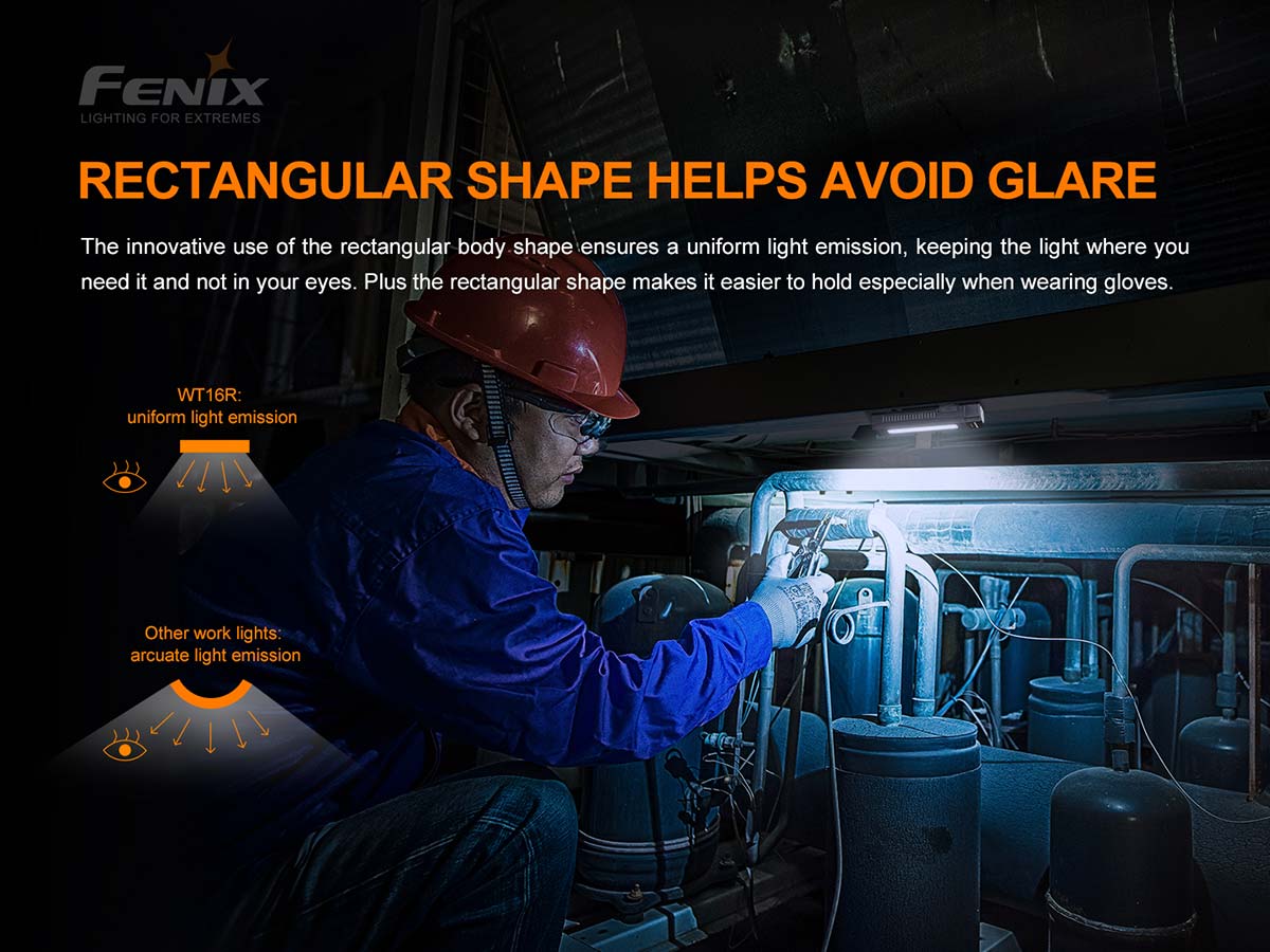 Rechargeable Magnetic Work Flashlight source view 6