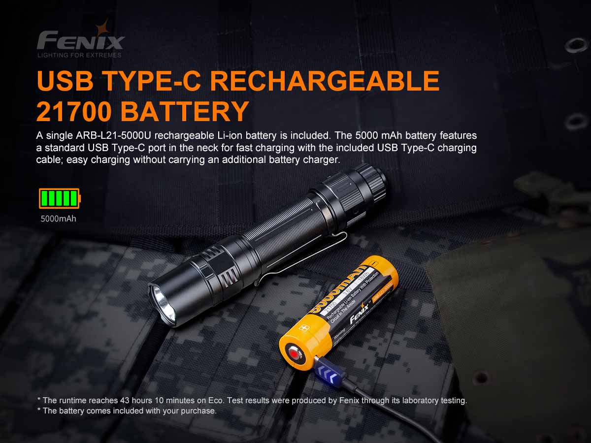 Tactical Flashlight source view 6